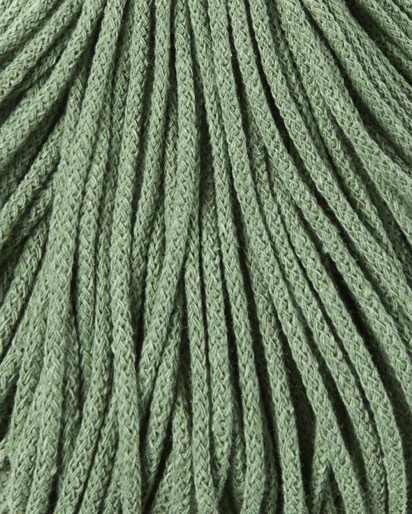Braided Cord - Junior 3mm - Eucalyptus Green